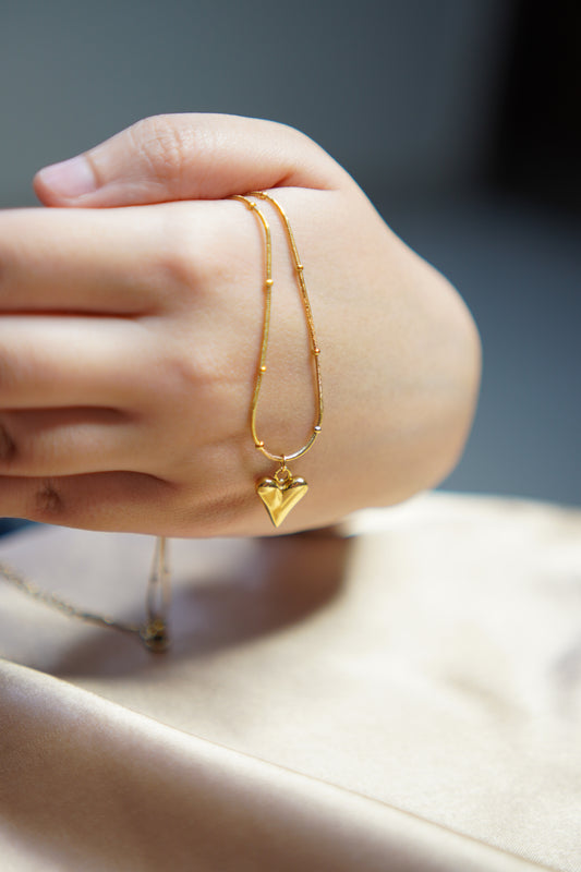 Minimalist Heart Necklace