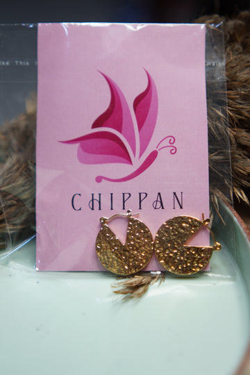 As Pretty As Gold Hoop Earrings (Anti Tarnish)
