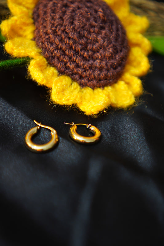 Everyday Golden Hoops (Anti Tarnish)