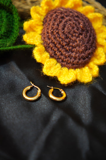 Everyday Golden Hoops (Anti Tarnish)